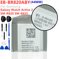 Batterie de Remplacement Originale EB-BR820ABY pour Samsung Galaxy Watch Active 2 (SM-R820/SM-R825 44mm) avec Outils Inc vue 0