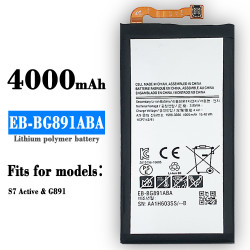 Batterie de Remplacement EB-BG891ABA Originale de Haute Qualité au Lithium pour Samsung Galaxy S7 Active G891. vue 0