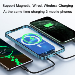 Batterie Externe Magnétique Sans Fil 10000mAh pour iPhone 12/13/14 Pro Max et 20W. vue 4