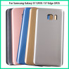 Coque arrière de batterie 3D pour Samsung Galaxy S7 G930 G930F S7 Edge G935 avec boîtier adhésif de remplacement. vue 1