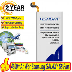 Batterie pour Samsung Galaxy S6 S7 S8 S9 Plus G920F G925F G928F G930F G935F G950F G955 G960F G965F vue 1