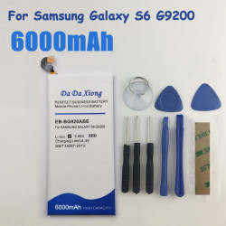 Batterie Originale Samsung Galaxy S6 G9200 Bord G9250 Plus G9280 S7 G9300 G9350 S8 G9508 S9 G9600 G9650. vue 5