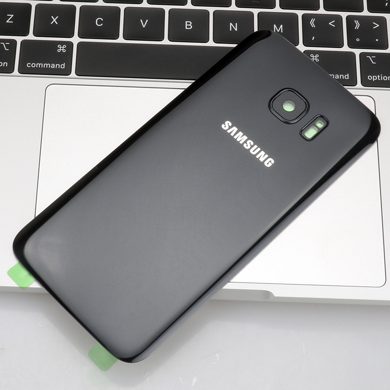 Coque arrière de batterie 5.5 pouces pour Galaxy S7 Edge G935F G930F avec boîtier en verre, pièces de rechange et cad vue 0