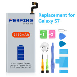 Kit de remplacement de batterie pour Samsung Galaxy S6 S7 EDGE G935 G930 G920 avec outils inclus. vue 0