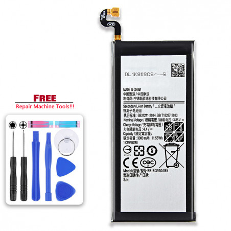 Batterie de Rechange pour Samsung Galaxy J1(2016) Compatible avec les Modèles S2, S3, S4, S5, S6, S7, S8, S9, S6, S7 Ed vue 0