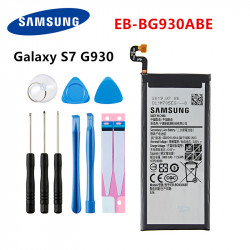 Batterie Originale EB-BG930ABE 3000mAh pour Samsung Galaxy S7 SM-G930F G930FD G930 G930A G930 v/T G930FD G9300 + Outils vue 0