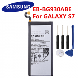 Batterie EB-BG930ABA EB-BG930ABE mAh pour Téléphone Portable GALAXY S7 G9300 G930F G930A G9308 SM-G9300 avec Outils Gr vue 0