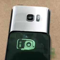 Coque arrière en verre Samsung Galaxy S7 G930F avec boîtier de batterie, verre Cmaera et adhésif. vue 5