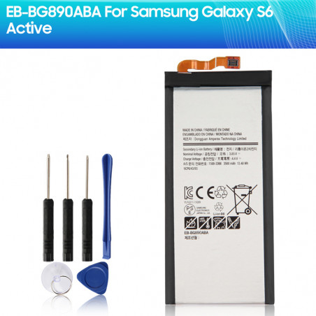 Batterie de Remplacement Samsung GALAXY S6 EB-BG890ABA 3500 mAh pour Active G870A G890A vue 0