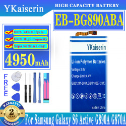 Batterie Authentique EB-BG890ABA 4950mAh pour Samsung Galaxy S6 Actif G890A G870A Remplacement. vue 0