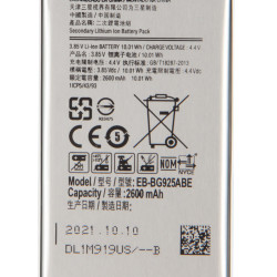Batterie de Remplacement Originale pour Samsung GALAXY S6 Edge (G9250/G925F/G925FQ/G925S/G925L/G925A/G925V/EB-BG925ABE/E vue 1