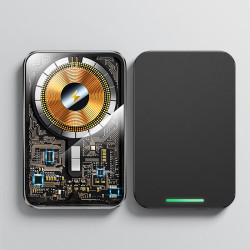 MacSafe - Batterie Externe Portable Sans Fil 20W Magnétique Mince et Transparente pour iPhone 12 13 14. vue 0