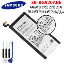 Batterie d'Origine pour Samsung Galaxy S6 G9200 G920F G920I G920 G920A G9208 G9209 G920V G920T G920P EB-BG920ABE EB-BG92 vue 0