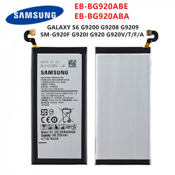 Batterie Originale EB-BG920ABE EB-BG920ABA 2550mAh pour Galaxy S6 G9200 G9208 G9209 G920F G920 G920V/T/F/A/I + Outils vue 1