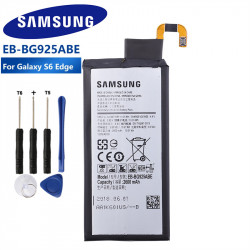 Batterie Originale EB-BG925ABE EB-BG925ABA 2600mAh pour Samsung GALAXY S6 Edge G9250 G925FQ G925F/S/V G925A S6 Edge + Ou vue 0