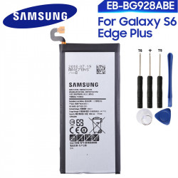 Batterie 100% d'Origine pour Galaxy S6 Edge Plus + EB-BG928ABE G928P G928F G928V G9280 G9287 SM-G9280 mAh avec Outils. vue 0