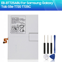 Batterie de Remplacement EB-BT725ABU pour Samsung Galaxy Tab S5e, T725C, T720, S6 Lite SM-P610, P615C - 7040mAh vue 0
