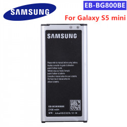 Batterie Originale EB-BG800BBE pour Samsung Galaxy S5 Mini G800F/G870A/G870W/EB-BG900BBU/G900F/G900S/G900I/G900H/G9008V/ vue 1