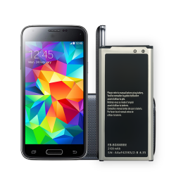 Batterie D'origine Samsung Galaxy S5 Mini G800 - 2100mAh avec NFC vue 4
