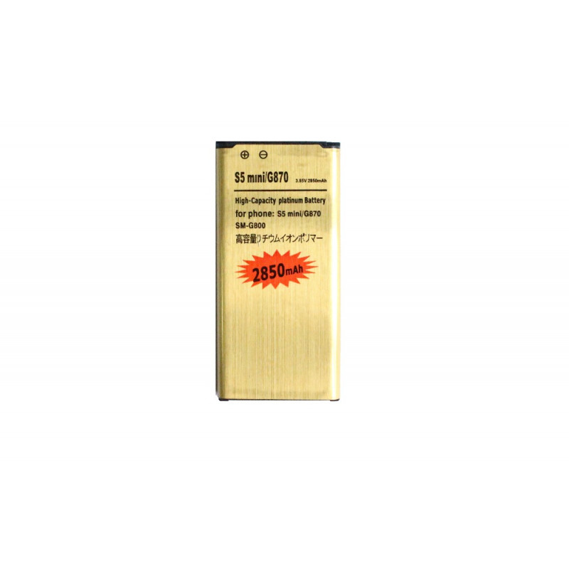 Batterie Li-ion de Remplacement EB-BG800BBE 2850mAh pour Samsung Galaxy SV Mini S5 Mini G870 SM-G800F SM-G800H G800. vue 0