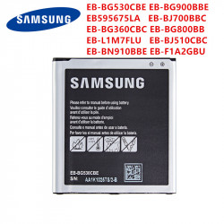 Batterie Originale pour Samsung Galaxy S3 S5 S4 J7 J5 A7 A5 A3 Note 1/2/3 Note 4 Grand Prime J3 S7560 G361 N9150 S5 Mini vue 0