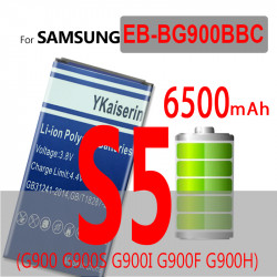 Batterie pour Samsung Galaxy S5 S S2 S3 mini S4 S6 S7 Edge S8 S9 Plus SM G 900/930/920/900S/950/925 i9000 EB BG900BBE vue 1