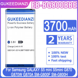 Batterie EB-BG800BBE 3700mAh pour Samsung GALAXY S5 mini S5mini G870 G870W G870A SM-G800F SM-G800H - Compatible avec Sam vue 0