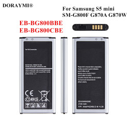 Batterie de Remplacement pour Samsung GALAXY S5 Mini G870A G870W EB-BG800BBE EB-BG800CBE SM-G800F - 2100 mAh vue 0