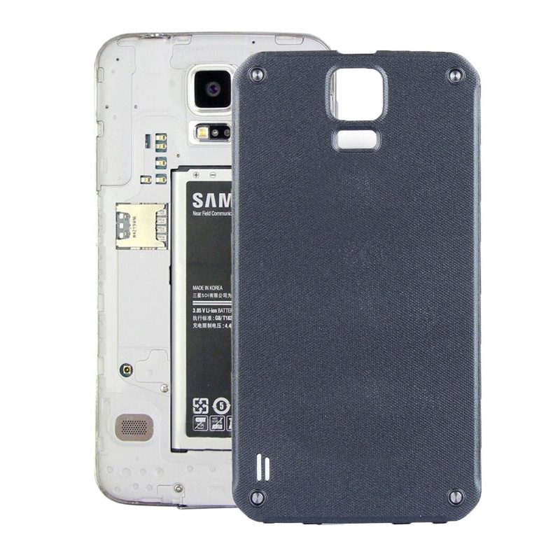 Coque Arrière de Batterie Grise pour Samsung Galaxy S5 Active / G870 vue 0