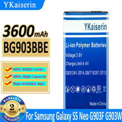 Batterie EB-BG903BBE 3600 mAh pour Samsung Galaxy S5 Neo G903F G903W G903M G903H. vue 0