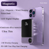 Powerbank Rapide sans Fil Magnétique pour iPhone 12 13 14 Pro Max vue 0