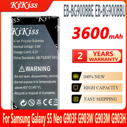 Batterie EB-BG900BBE EB-BG900BBU EB-BG900BBC EB-BG903BBE pour Samsung Galaxy S5 Neo G903F G903W G903M G903H/ S5 G900S G9 vue 0