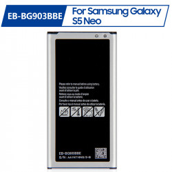 Batterie de Remplacement EB-BG903BBE pour Samsung Galaxy S5 Neo avec 4 Broches NFC, 2800mAh - Batteries Rechargeables po vue 0