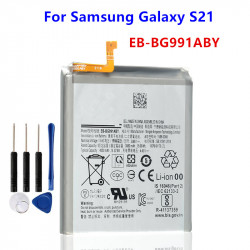 Batterie de Remplacement Originale EB-BG991ABY pour Samsung Galaxy S21 5G 4000/DS G991U, SM-G991B mAh avec Outils Inclus vue 0