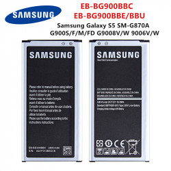 Batterie Originale EB-BG900BBC EB-BG900BBE/BBU 2800mAh pour Samsung Galaxy S5 SM-G870A G900S/F/M/FD G9008V/W 9006 V/W NF vue 0