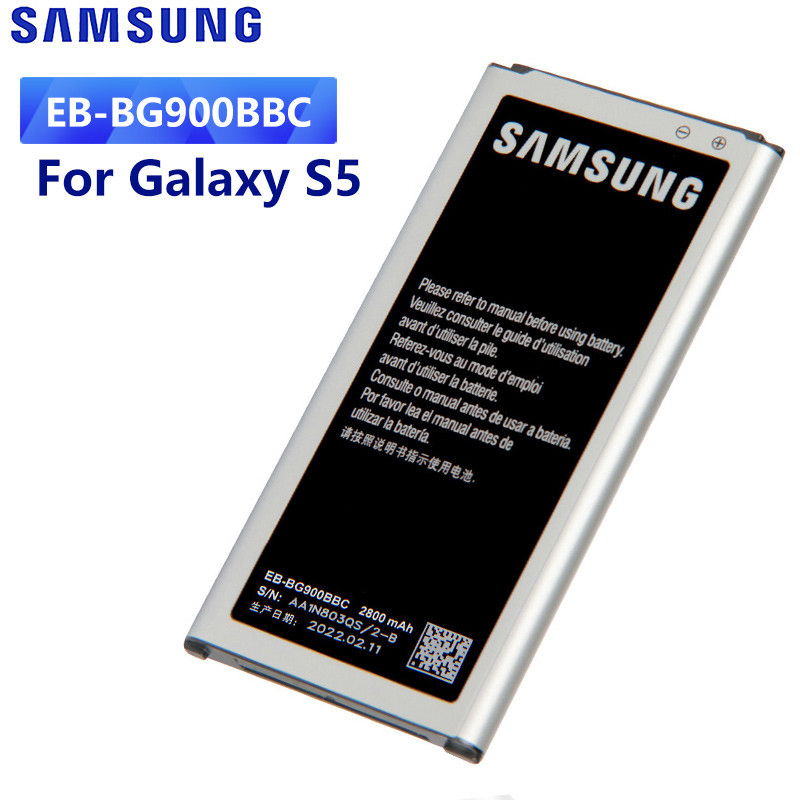 Batterie d'Origine pour Samsung GALAXY S5 avec Fonction NFC 9006V/9006W/9008W/G900F/G900S. vue 0