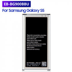 Batterie de Remplacement EB-BG900BBE pour Samsung Galaxy S5 G900M G9008V G900S G900F 9006V 9006W 9008W EB-BG900BBC/BBU. vue 0