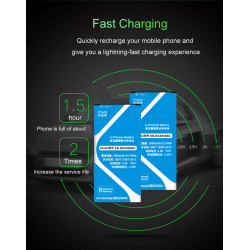 Batterie de Remplacement Samsung Galaxy EB-BG900BBE S5 G900M G9008V G900S G900F 9006V 9006W 9008W EB-BG900BBC/BBU NFC vue 2