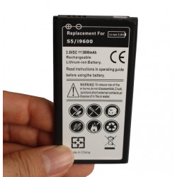 Batterie de Remplacement 3500mAh EB-BG900BBC pour Samsung Galaxy S5 SV I9600 I9602 SM-G900T G900F G900H G900A G900V G900 vue 0