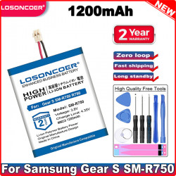 Batterie de Rechange pour Samsung Galaxy Gear 1 2 Neo S S2 S2 Classic S3 Frontier Watch 3 45MM Gear S4 42mm 46mm Active  vue 1