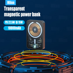 Macsafe 10000mAh Batterie Externe Magnétique Sans Fil pour iPhone 14 13 12 Mini vue 1