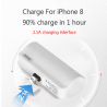 Chargeur de Téléphone Portable 3300mAh sans Fil pour iPhone 13 Pocket Mini Power Bank Batterie Externe pour Xiaomi. vue 5