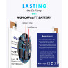 Batterie EB-BR840ABY pour Samsung Galaxy Gear Actif 2 3 4 S4 SM-R382 SM-R500 SM-R820 SM-R840 SM-R880 Bourgeons Classique vue 2