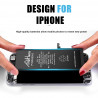 Kit de Batteries Haute Capacité pour Apple iPhone 11 Pro Max, iPhone X, XR, XS MAX et iPhone 12 Mini - Outils Gratuits  vue 1
