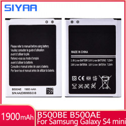 Batterie Haute Qualité B500AE B500BE pour Samsung Galaxy S4 Mini i9192 i9195 i9190 i9198 J110 I435 I257 1900mAh vue 0