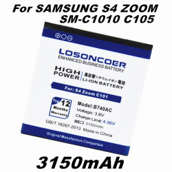 Batterie 3150mAh pour Samsung Galaxy S4 Zoom 2018 C105 NX3000 I939D S4zoom C1010 SM-C1010. vue 0