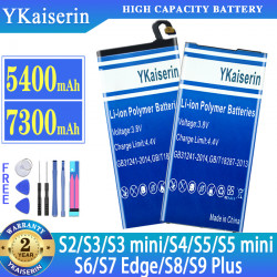 Batterie pour Samsung Galaxy S5 S S2 S3 mini S4 S6 S7 Edge S8 S9 Plus SM G 900/930/920/900S/950/925 i9000 EB BG900BBE vue 0