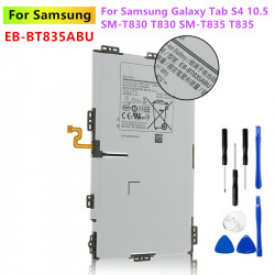 Batterie D'origine SAMSUNG 7300mAh EB-BT835ABU pour Samsung Galaxy Tab S4 10.5 SM-T830/T835 avec Outils Gratuits. vue 0