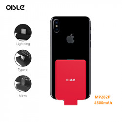 Coque de Chargeur de Batterie Externe Ultra Mince pour iPhone 13 12 Mini 11/Type-C/Micro-USB/USB C Samsung - Charge Rapi vue 0