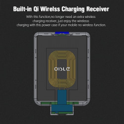 Chargeur de Batterie Externe sans Fil Qi pour iPhone 8/Samsung S6/One Plus 5/HTC vue 3